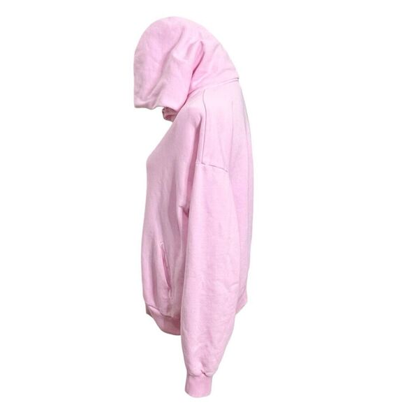 PANGAIA 365 Hoodie Women’s Size Small Pink Organic Cotton Pullover Sweatshirt - Picture 4 of 11